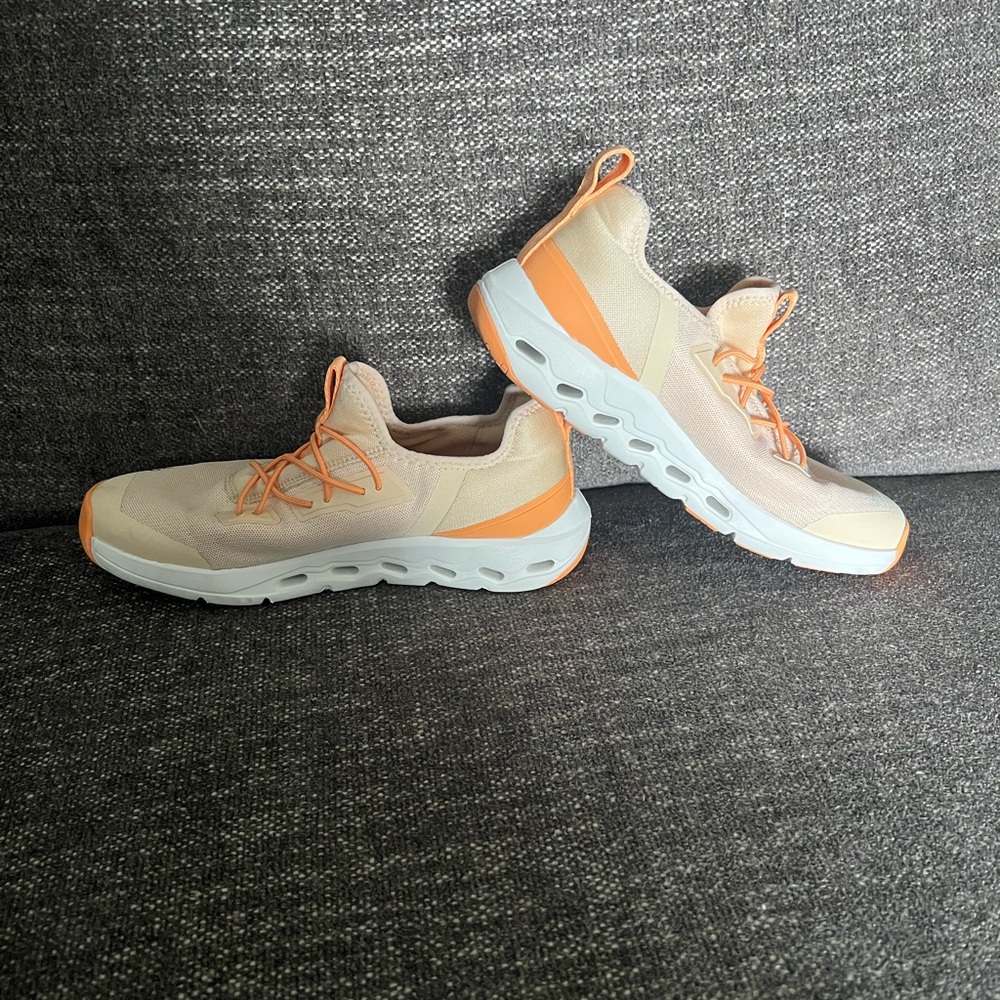 On Cloud Cloudleap Orange Sneakers - Picture 3 of 7